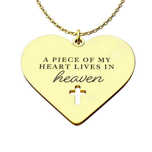 A Piece of My Heart Necklace