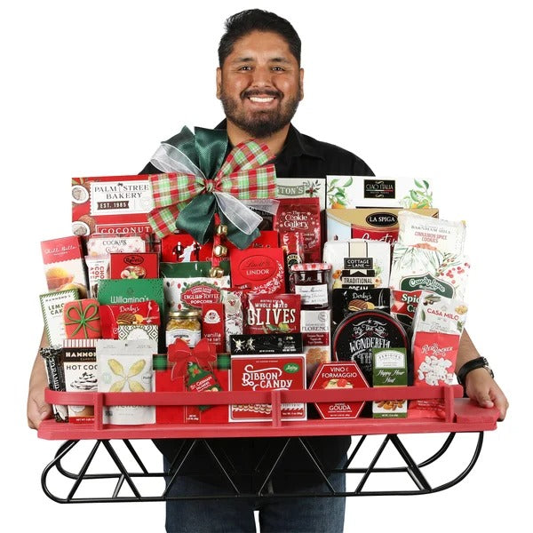 'Tis the Season Holiday Treat Sled