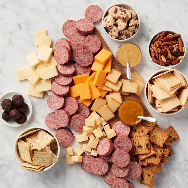 Hickory Farms Grand Holiday Meat & Cheese Gift Basket