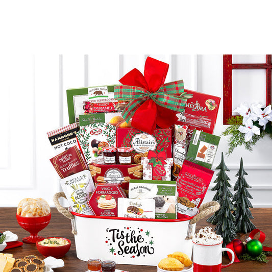 Deck The Halls Gift Basket