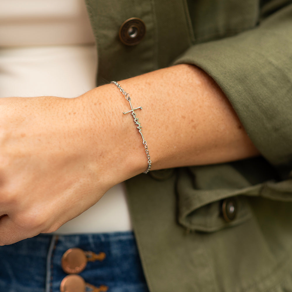 Faith Cross Bracelet