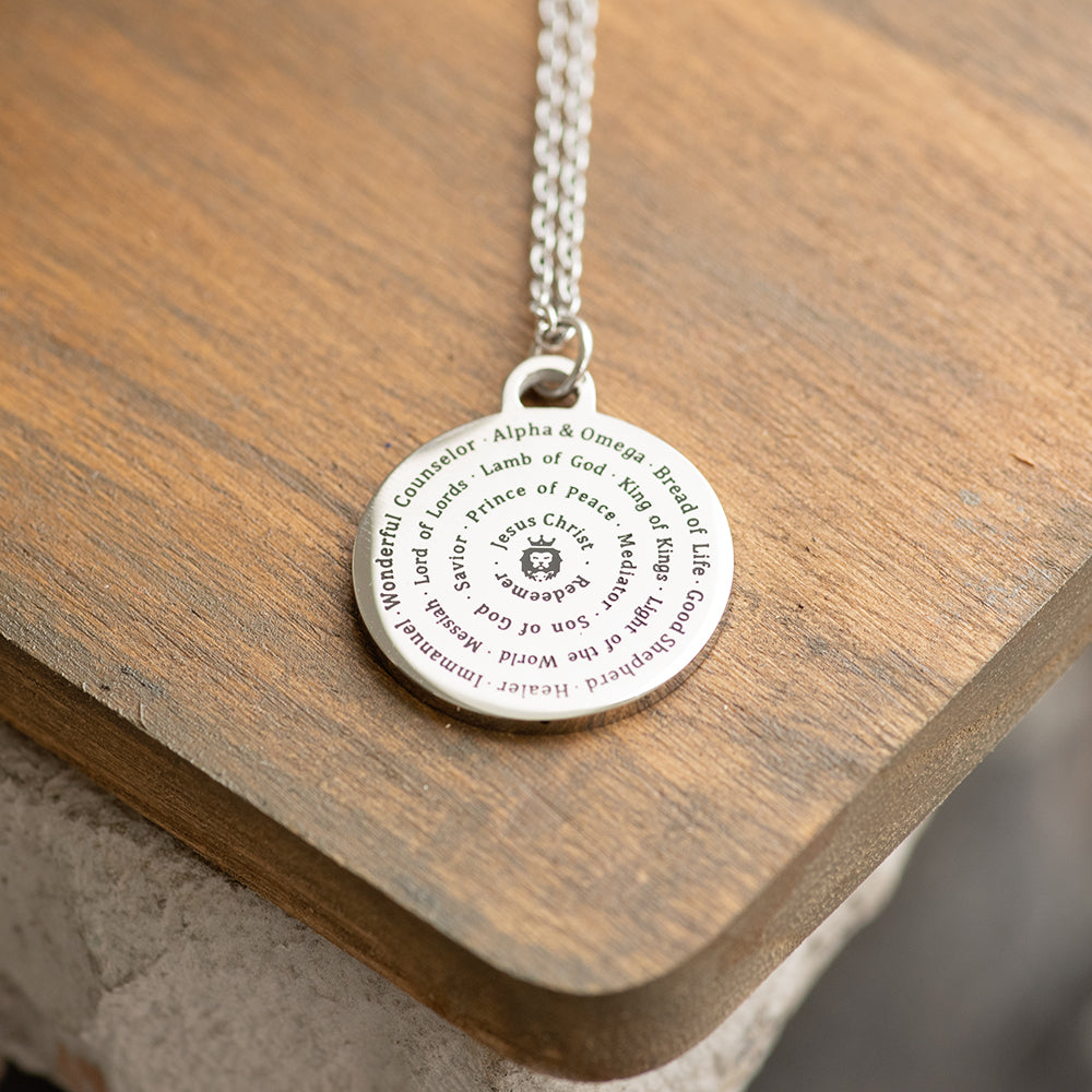 Names of Jesus Necklace