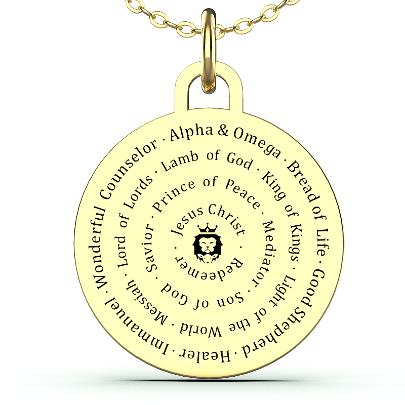 Names of Jesus Necklace
